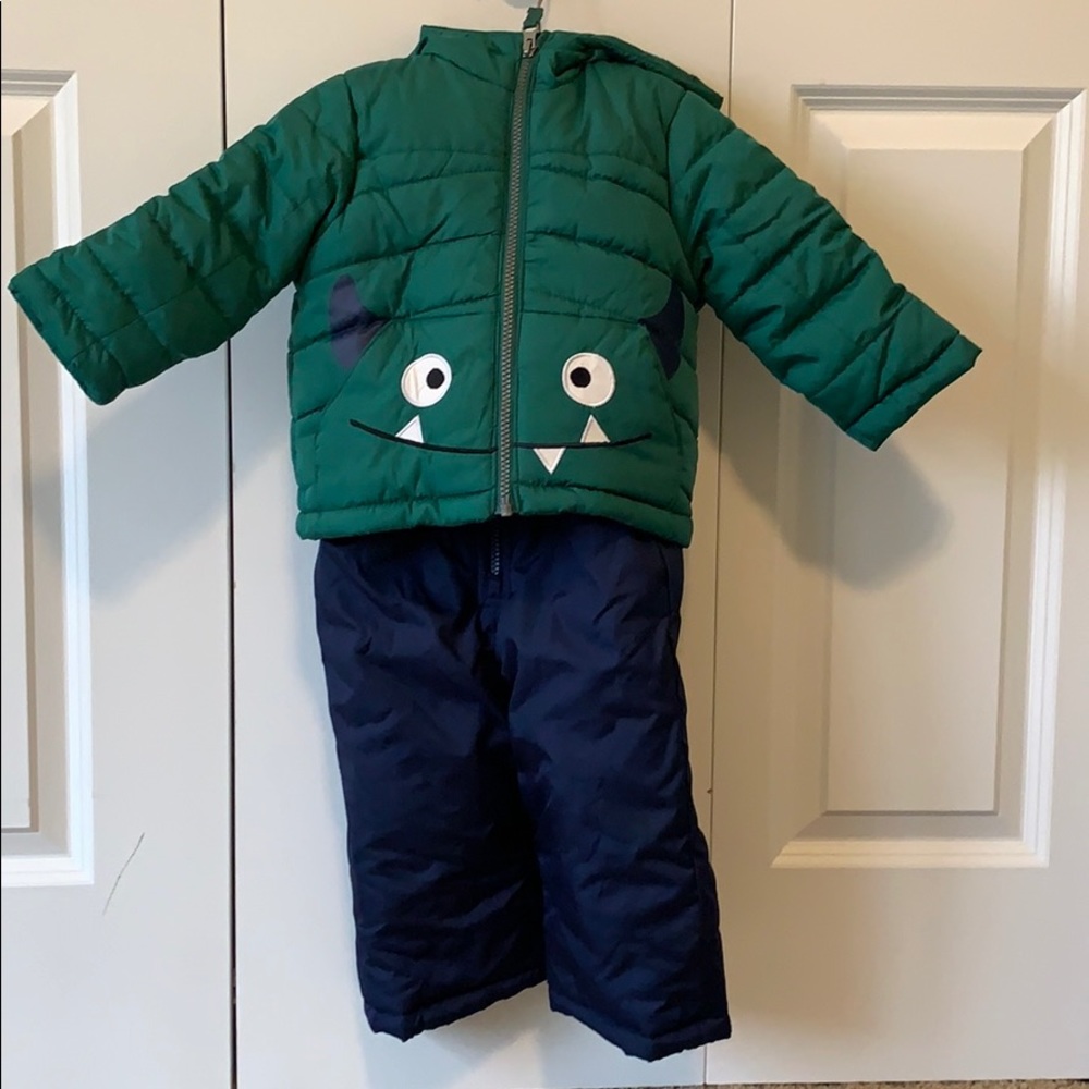 18m Carter’s 2-piece Monster Snowsuit
